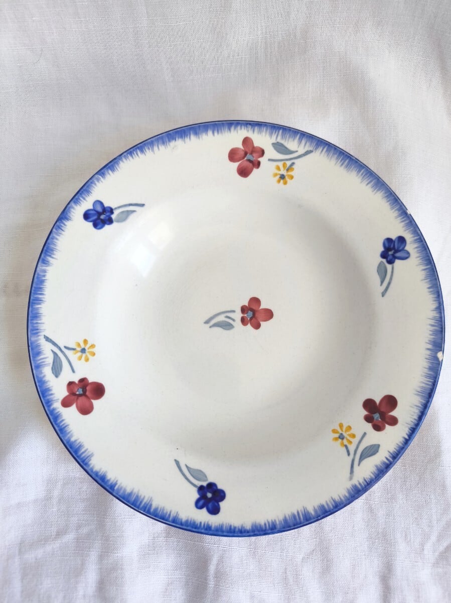フランスアンティーク TERRE DE FER St. AMAND IRIS | VINTIQUES