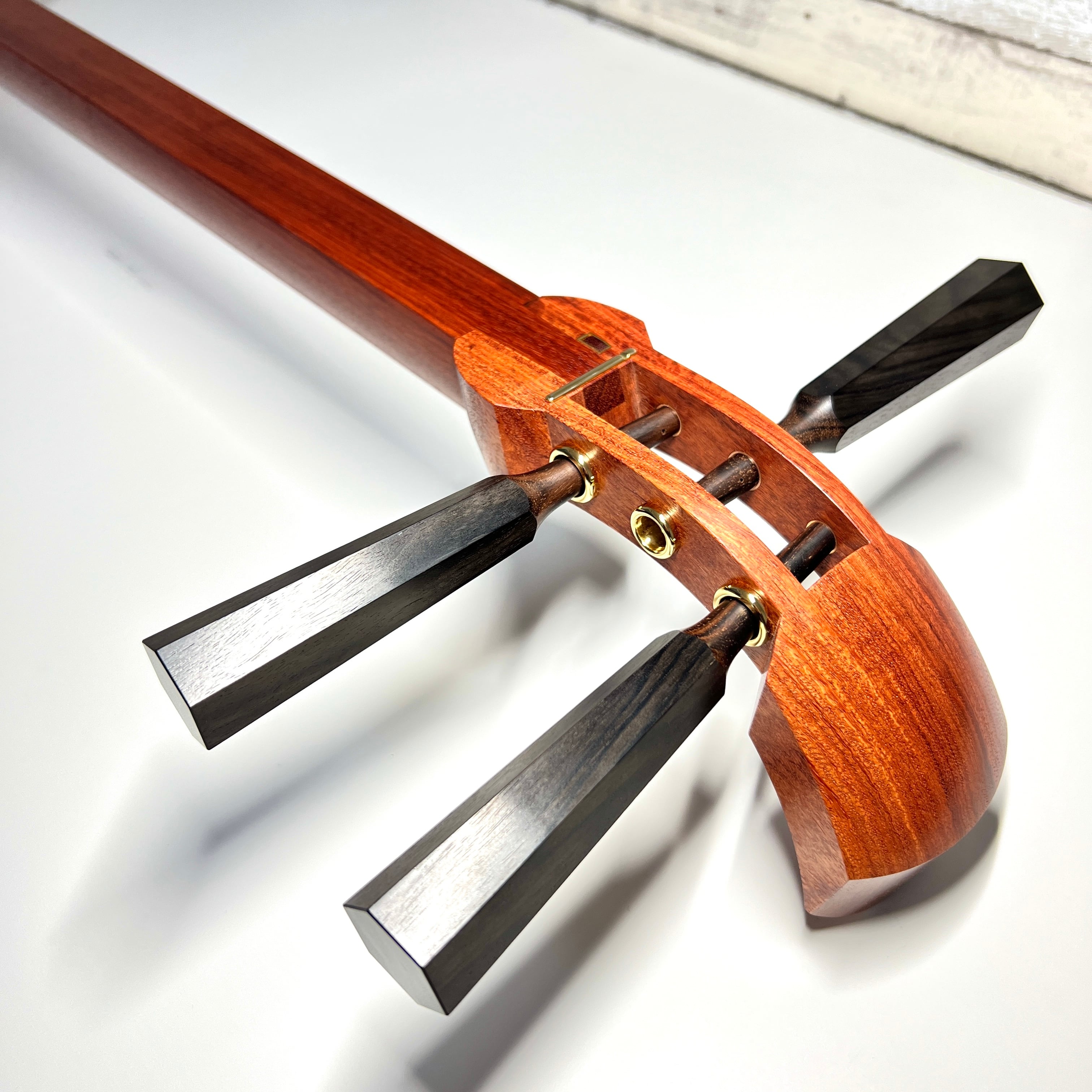 五厘大・胴掛 錦 | 三味線 結(ゆい)