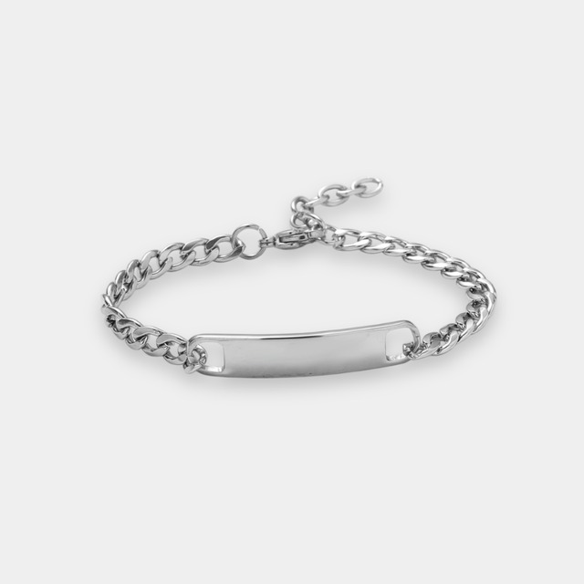 Plate chain braceletAA01