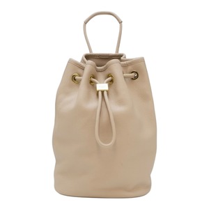 S.MANO(エスマーノ) DRAWSTRING BAG SMALL/BEIGE