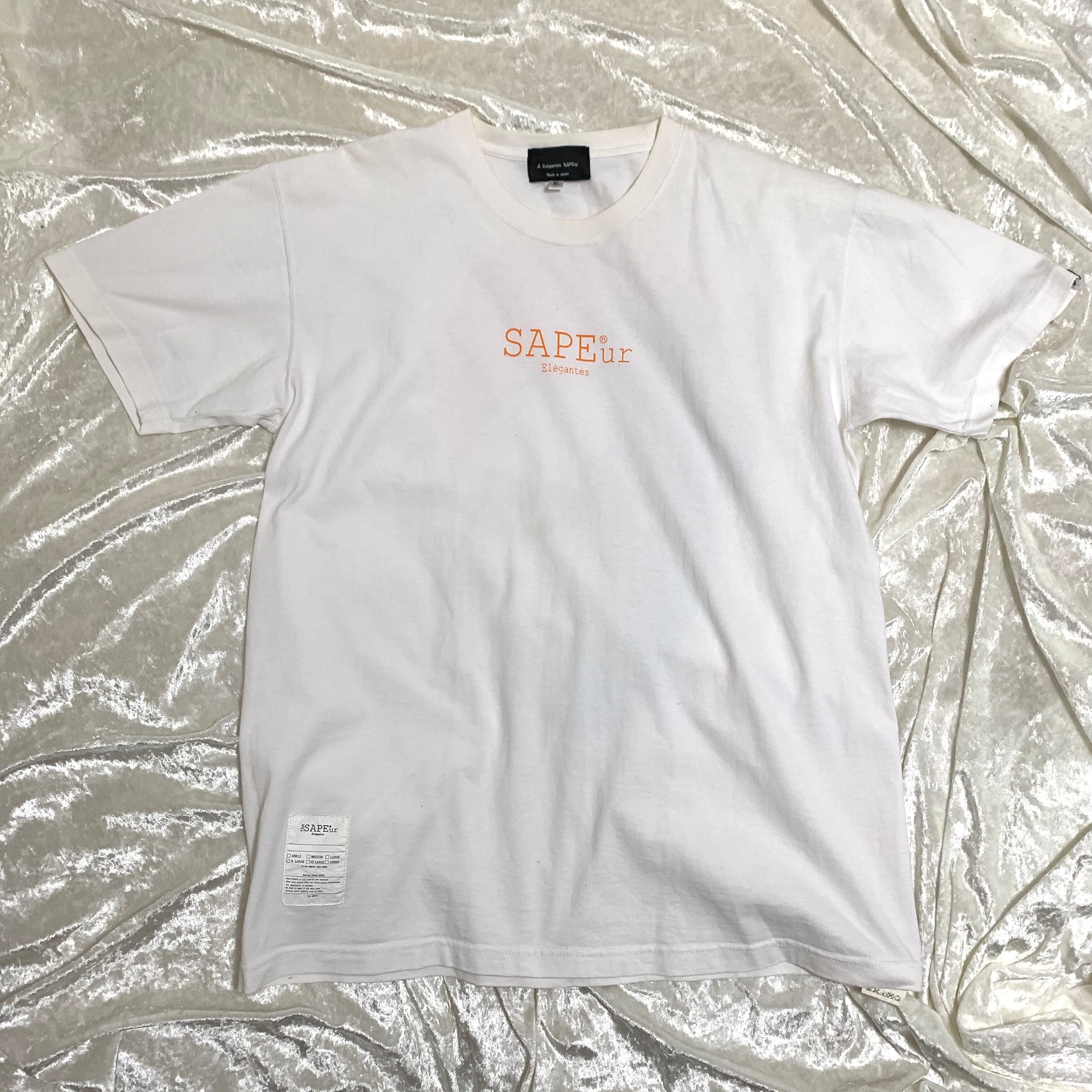 used美品【SAPEur】デニスロッドマンTee XL | eggplant86