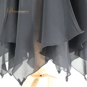 社交ダンス 衣装 Dance fashion design room ドレス ワンピース ラテン ブラック系 黒 レース デモ 競技 ダンス パーティ 発表会 軽い 薄い 長袖 上品 高級感 舞台衣装 エレガント 上品