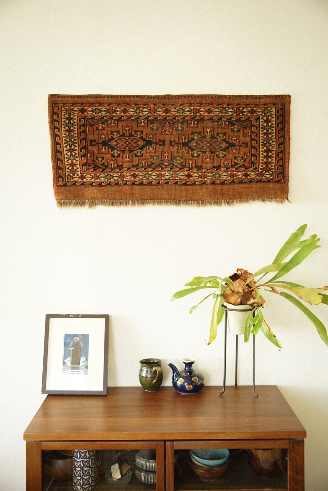 495-Antique Turkmen Yomut chuval