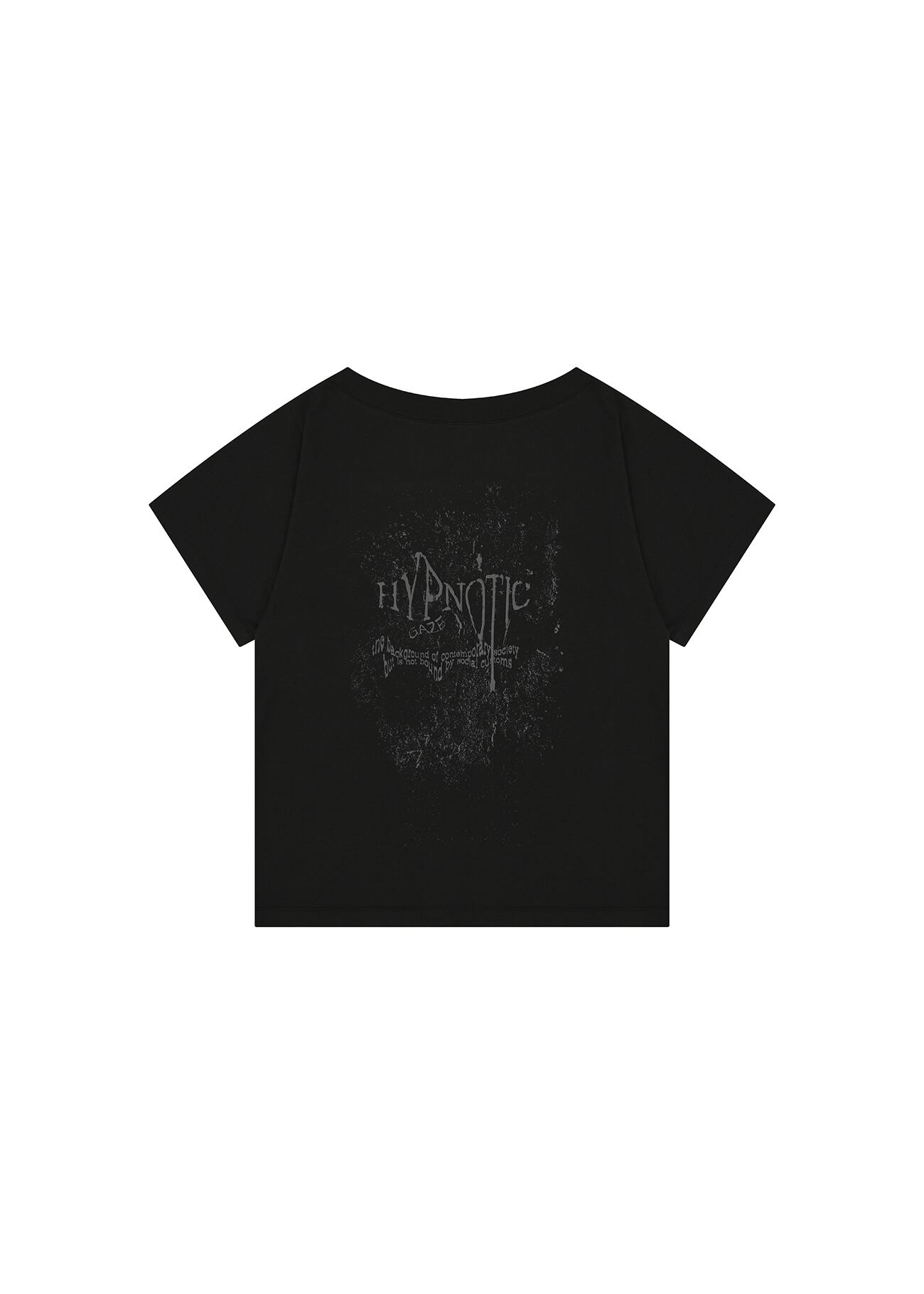 BOHEMSEO bohemian seoul Tシャツ BOHEMIAN SEOUL] HYPNOTIC BOATNECK T, BLACK 正規品 韓国ブランド