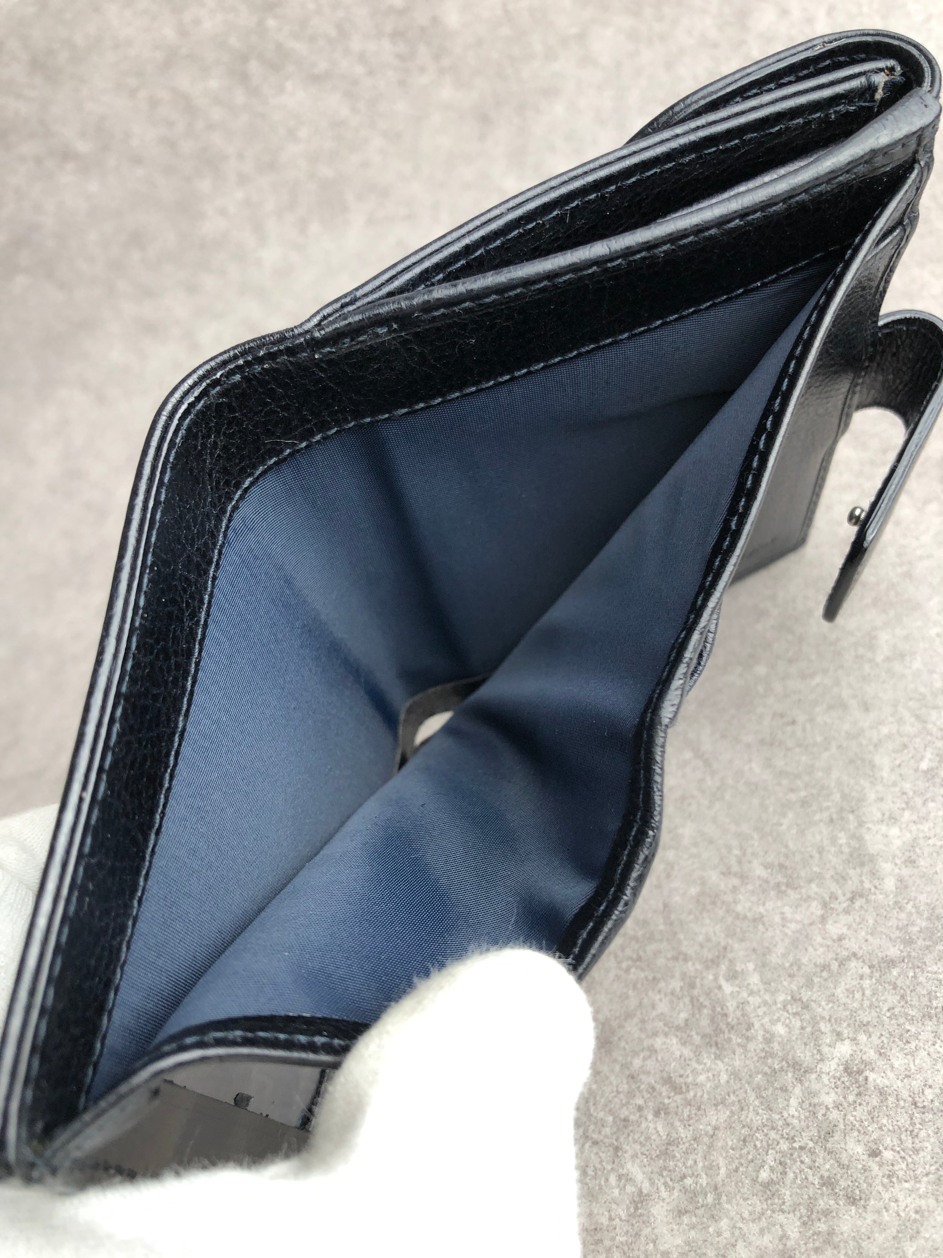 Christian Dior クリスチャン ディオール トロッター 財布 インディゴ