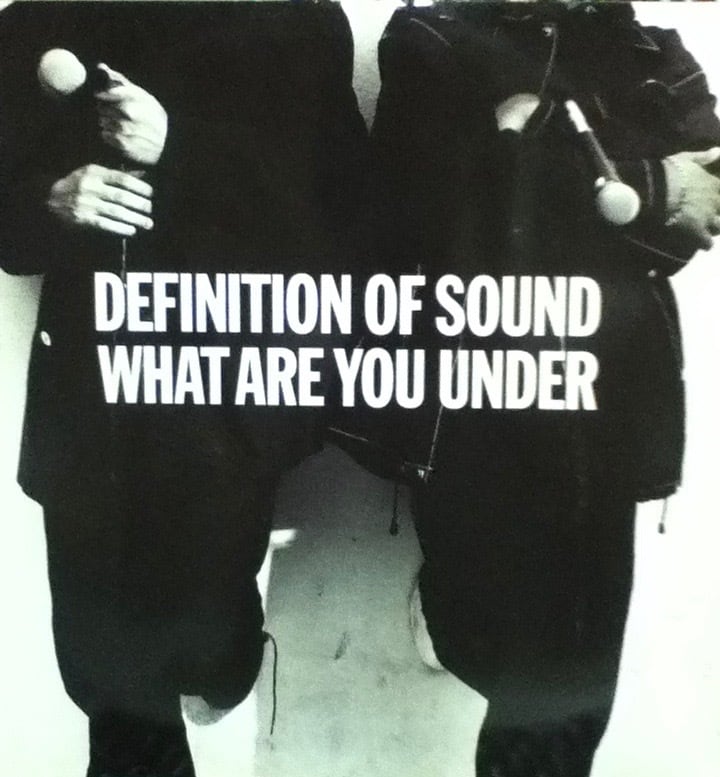 Definition Of Sound　what are you under