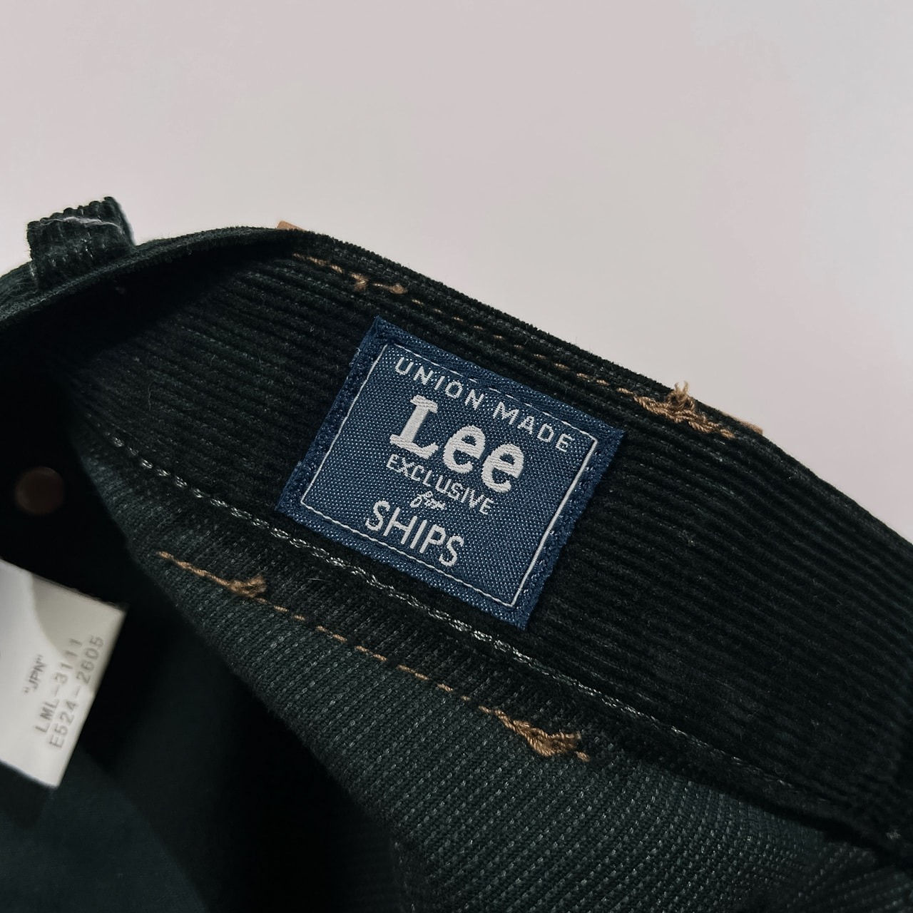 Lee × SHIPS リー シップス コーデュロイ パンツ ボトムス サイズ S /レディース/ダークグリーン系