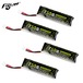 Flywoo Explorer 750mAh HV 1S 80C Lipo Battery 4pcs