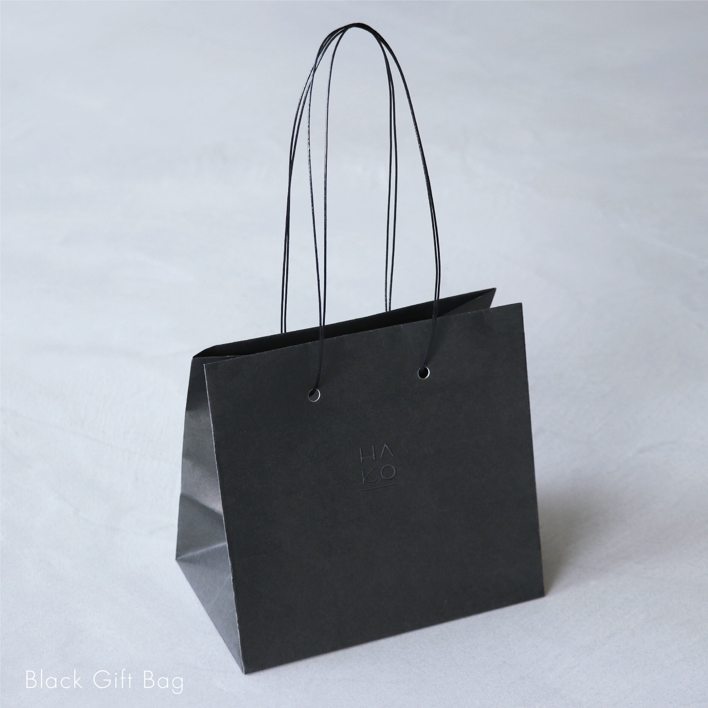 International order :［Black］Original Paper Gift Bag