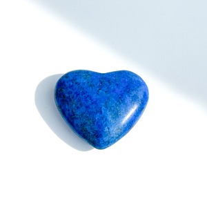 ラピスラズリ ハート型45♡ Lapis Lazuli ♡天然石・鉱物・パワーストーン・インテリア