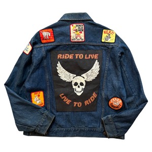 【古着】70's Sears Roebuck Patch Design Denim Jacket