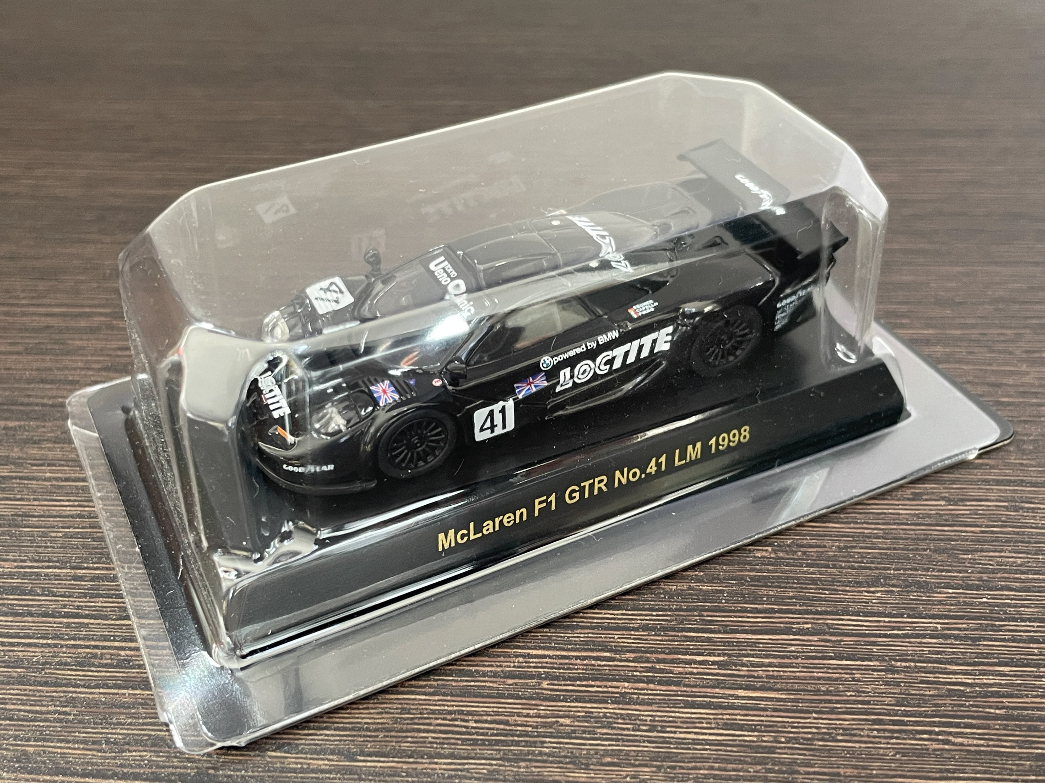 ミニカー マクラーレン F1 GTR LOCTITE No.41 LM 1998 京商 1/64【中古