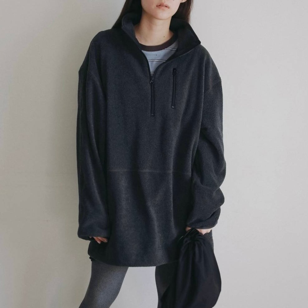 【 anuke 】Fleece 2way Onepiece