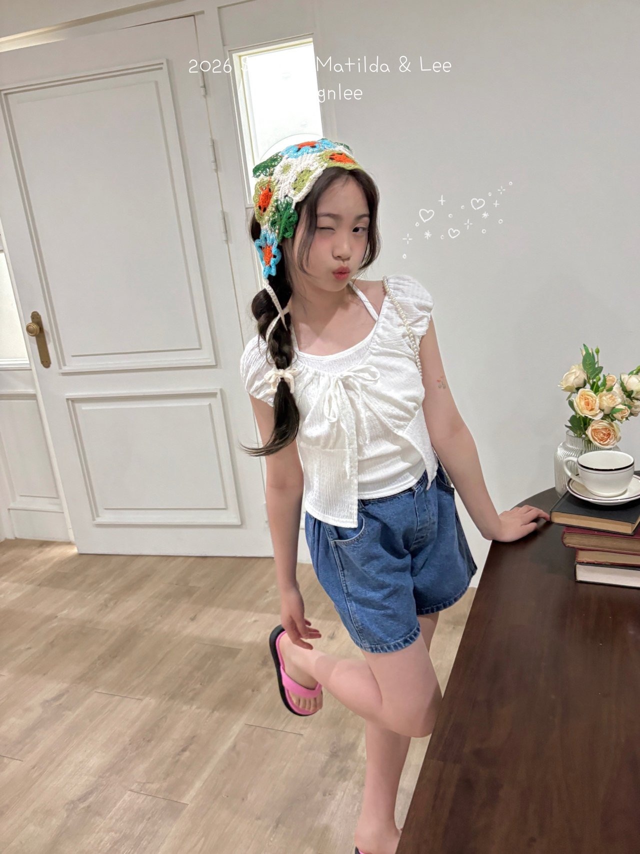 [Matilda&Lee] Crinkle Sleeveless Set-up (15/17/19) / [마틸다앤리] 크링클나시세트 (15/17/19)