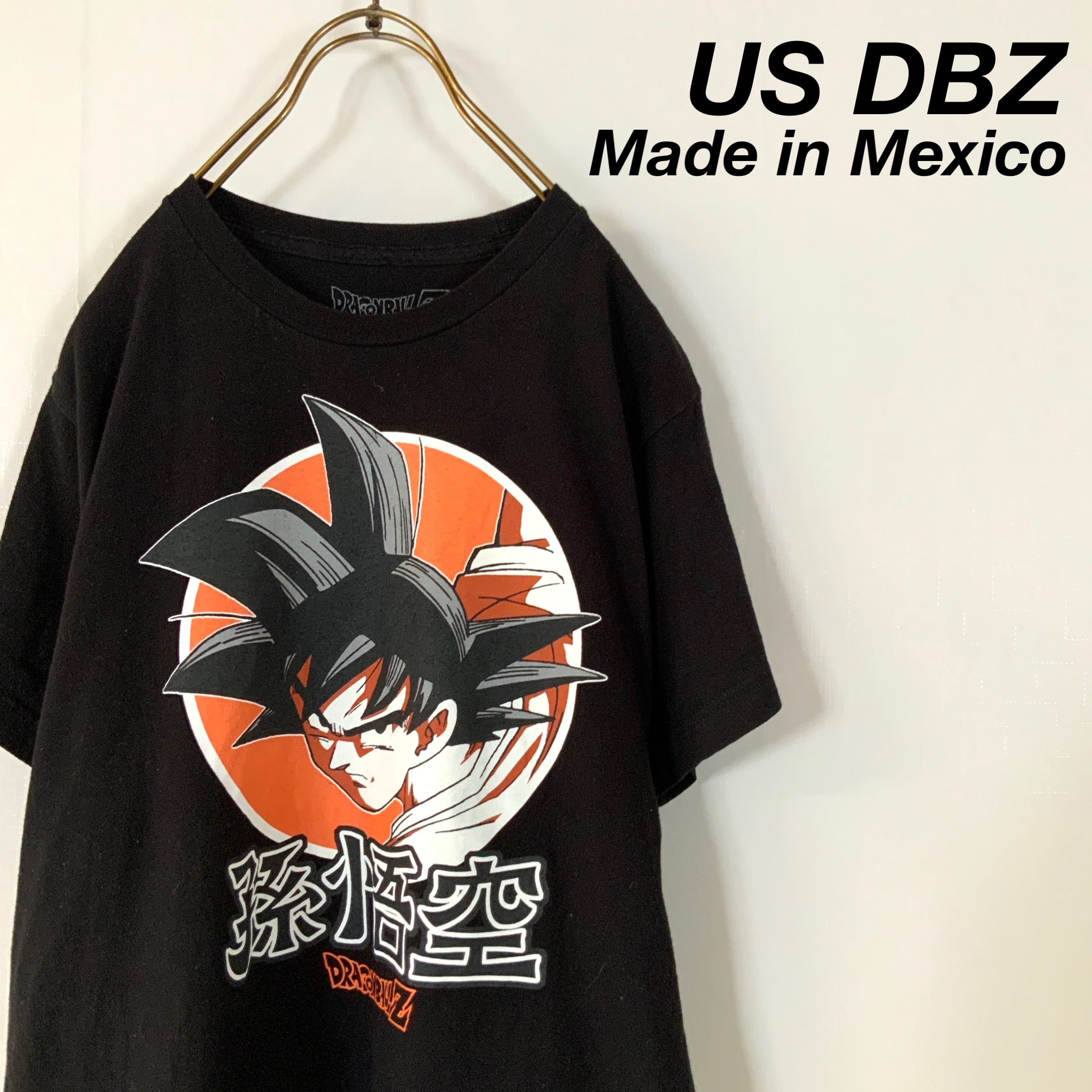 美品】希少 US古着 メキシコ製 ドラゴンボールZ 孫悟空 アニメ tシャツ 