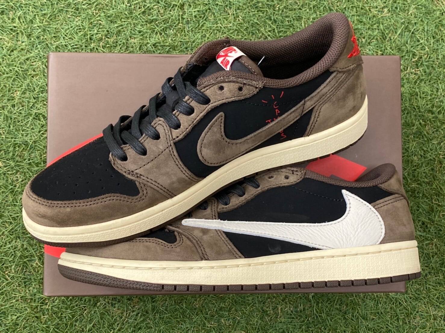 NIKE × TRAVIS SCOTT AIR JORDAN 1 LOW OG SP-T 26.5cm CQ4277-001