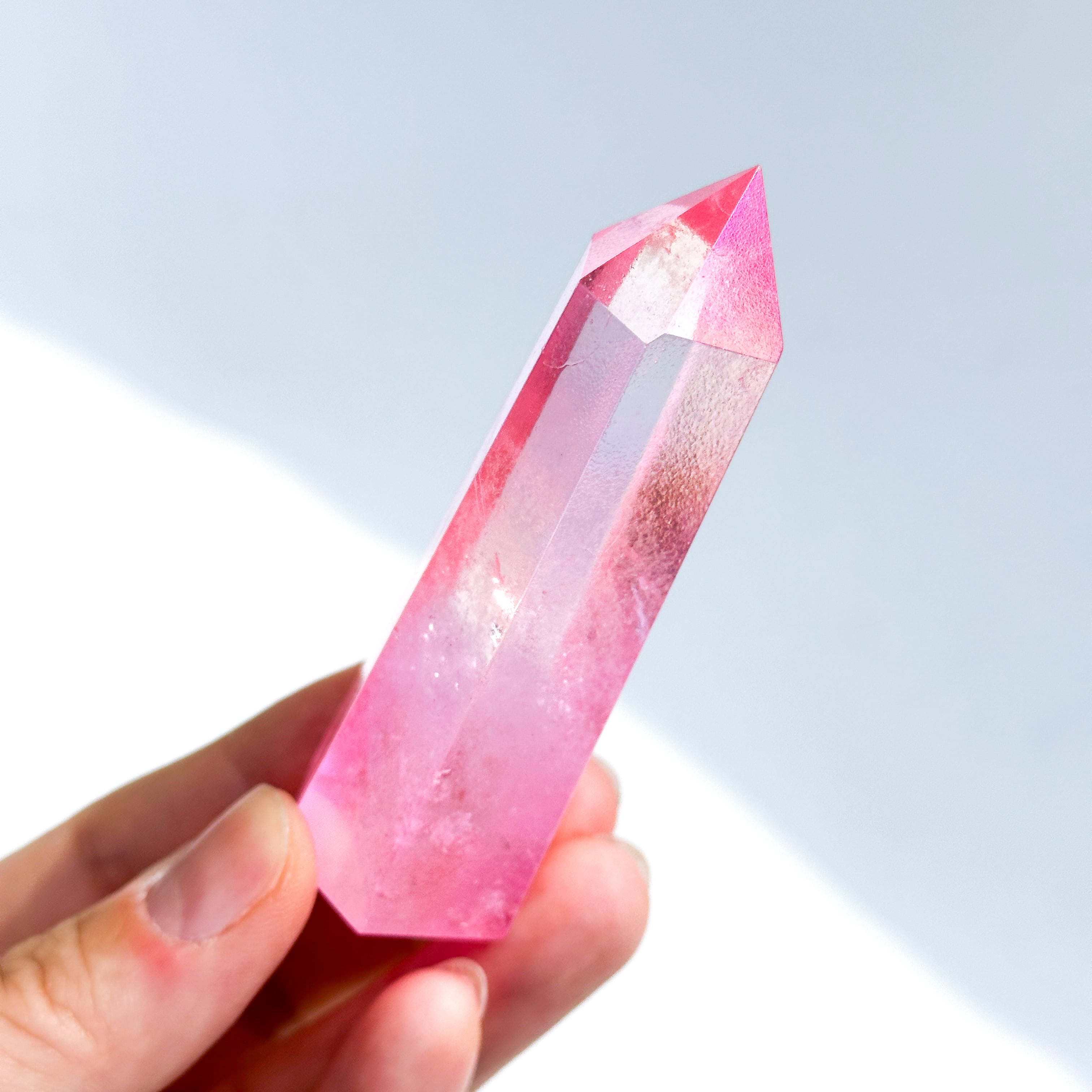 ピンクオーラクォーツ タワー51◇ Pink Aura Quartz ◇天然石・鉱物