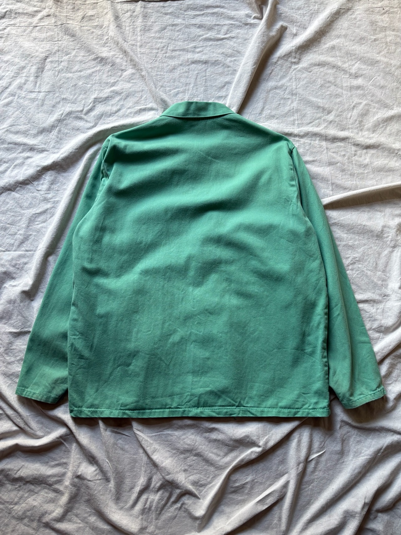 Light green work jacket