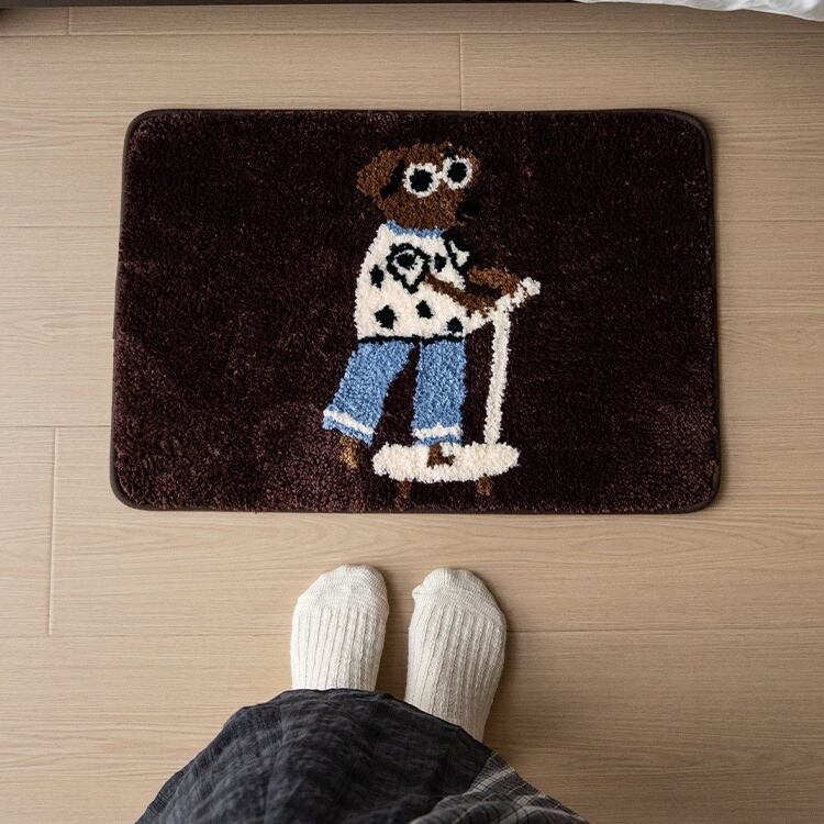 【お取り寄せ】Sunday Pause Button Rugs