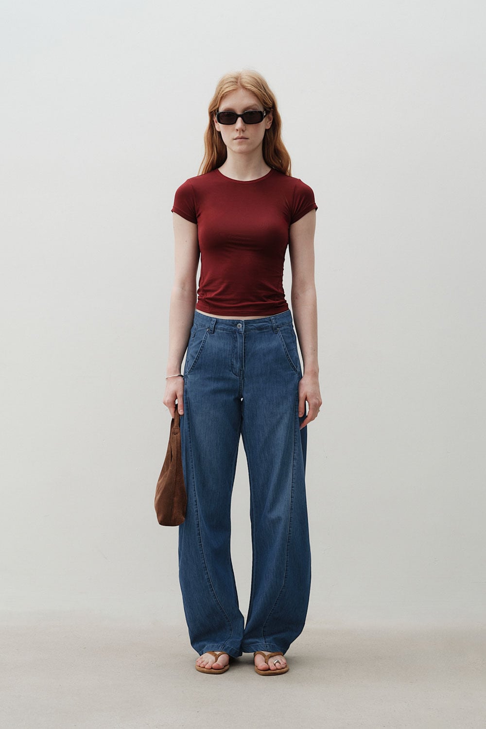 Studio Doe／Soft Cocoon Denim Pants | polne