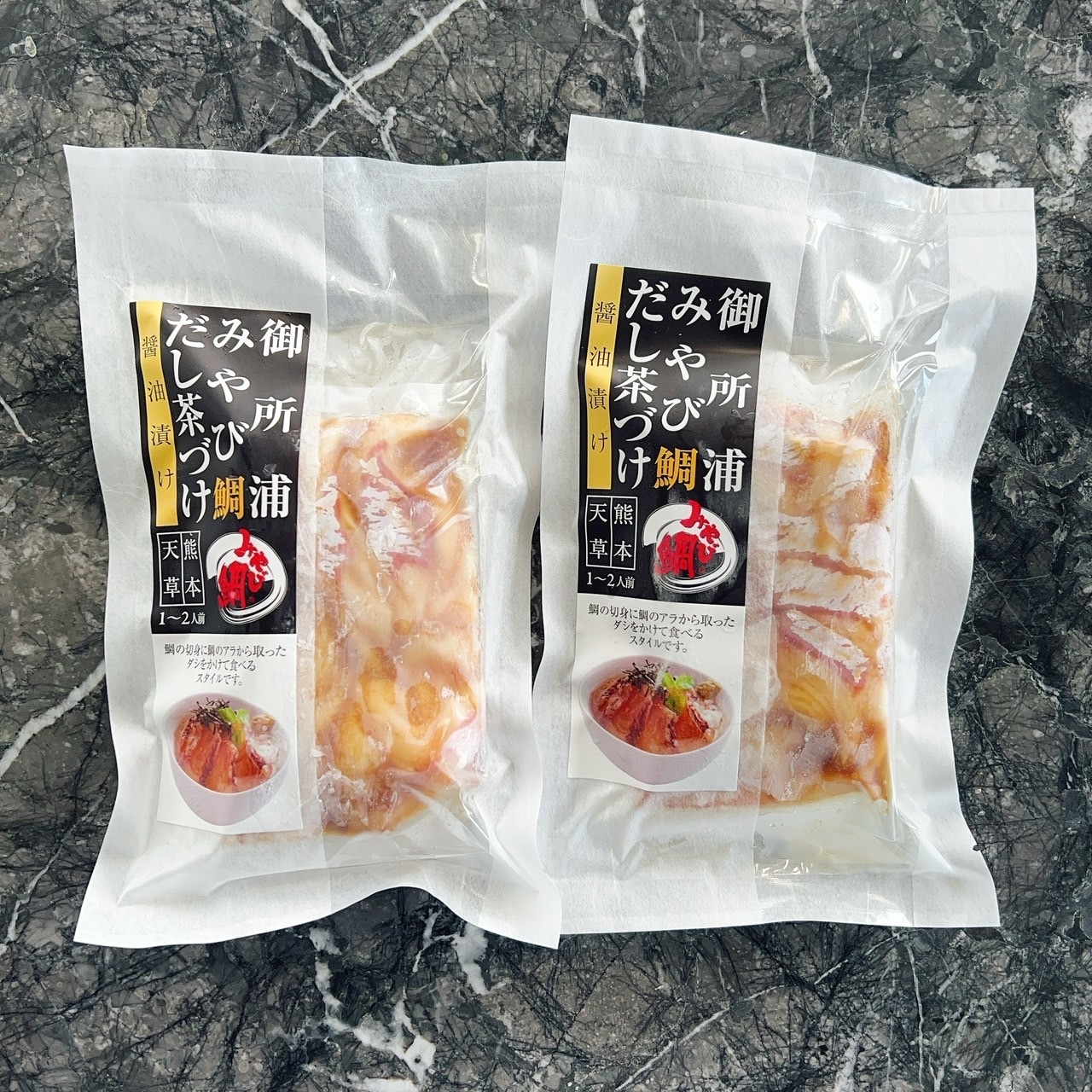 【みやび鯛】 鯛醤油茶漬け4Pセット(1袋1～2人前)