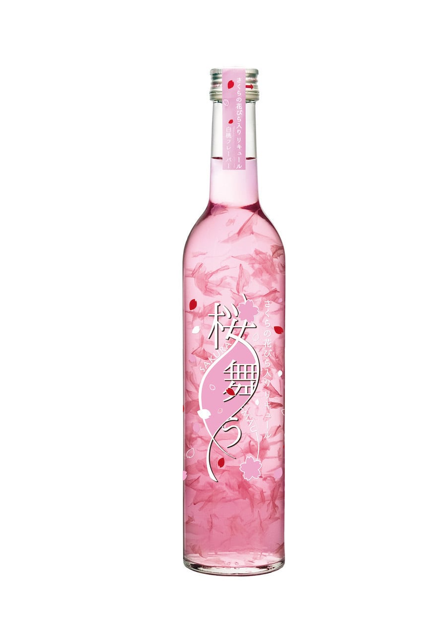 リキュール『桜舞う』化粧箱なし Liqueur 