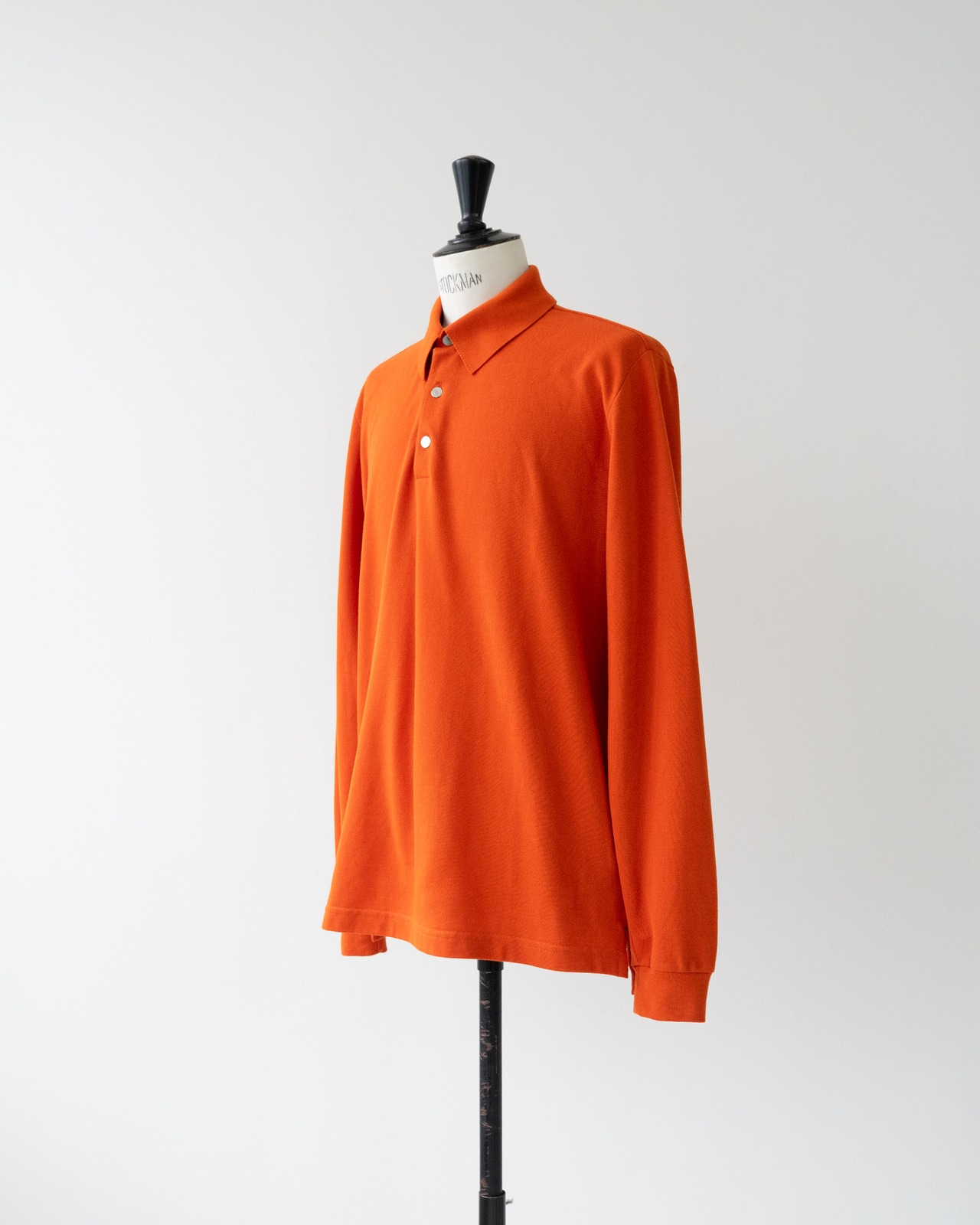 〈Hermès〉Long-Sleeve Polo Shirt
