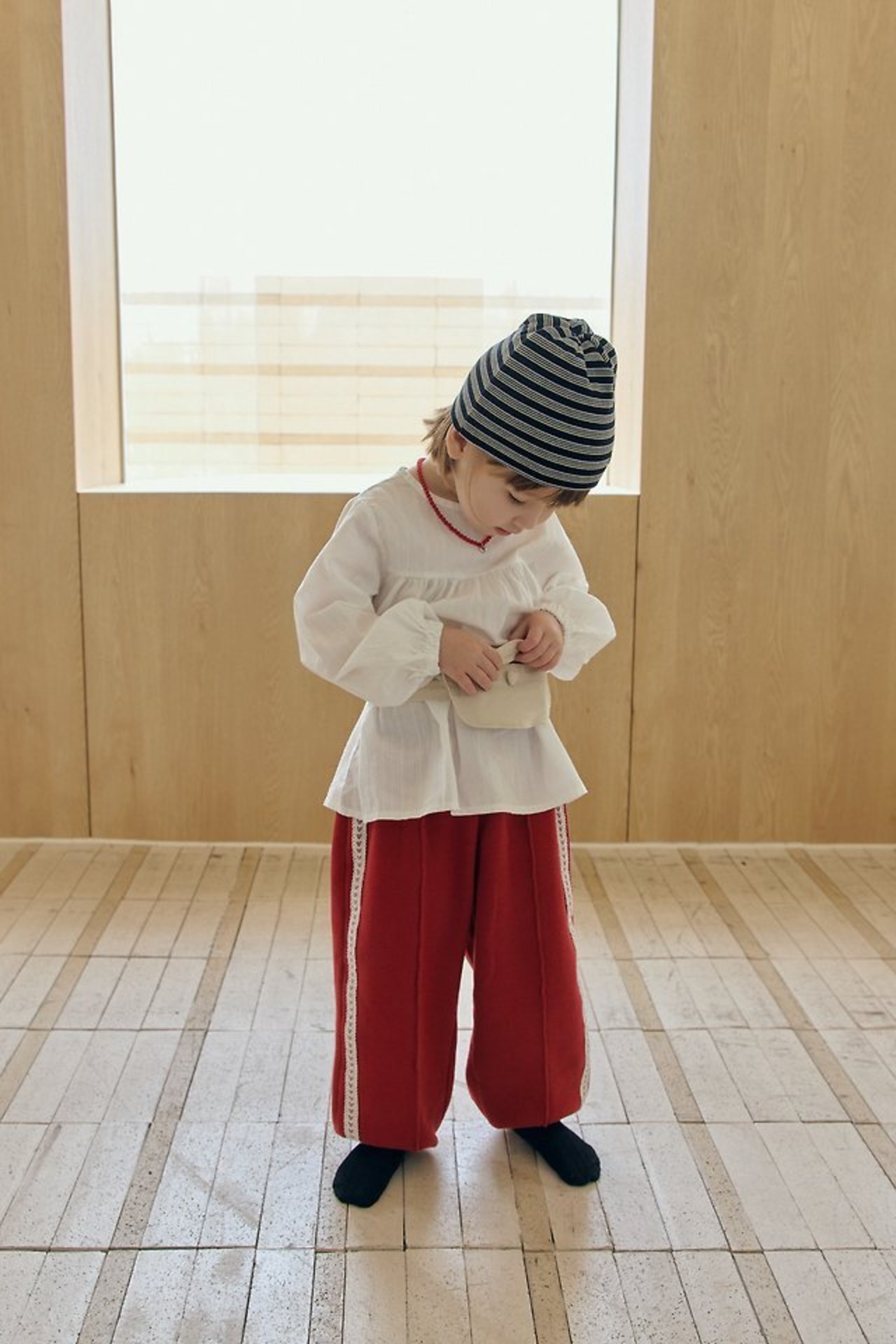 韓国子供服 / 26Autumn / 〖取寄〗MOME / ラブラブジョガーパンツ / キッズ服 /ナチュラル服 / 秋服 *XS~XL*