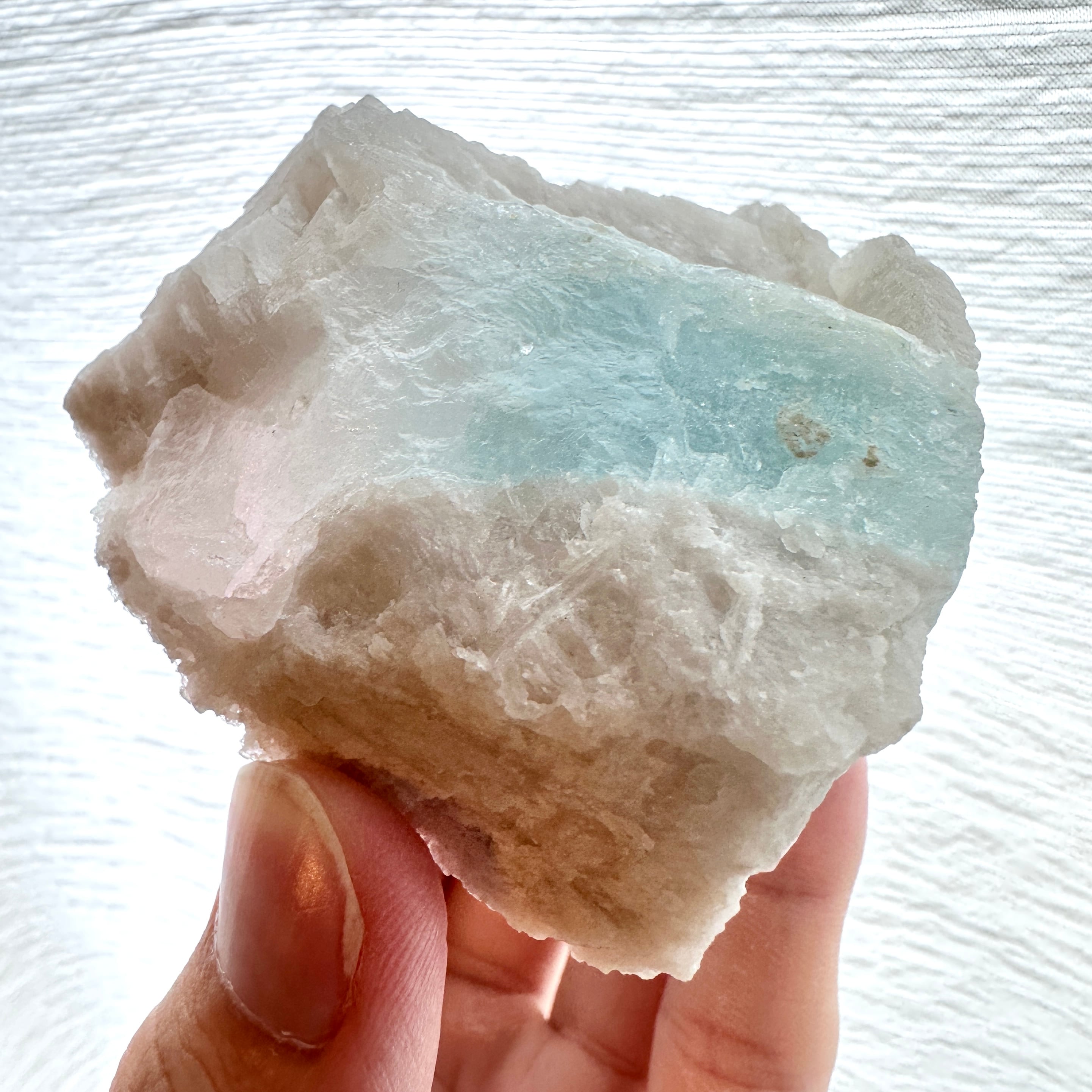 モスアクアマリン、モルガナイト モルガナイト / アクアマリン【Morganite & Aquamarine