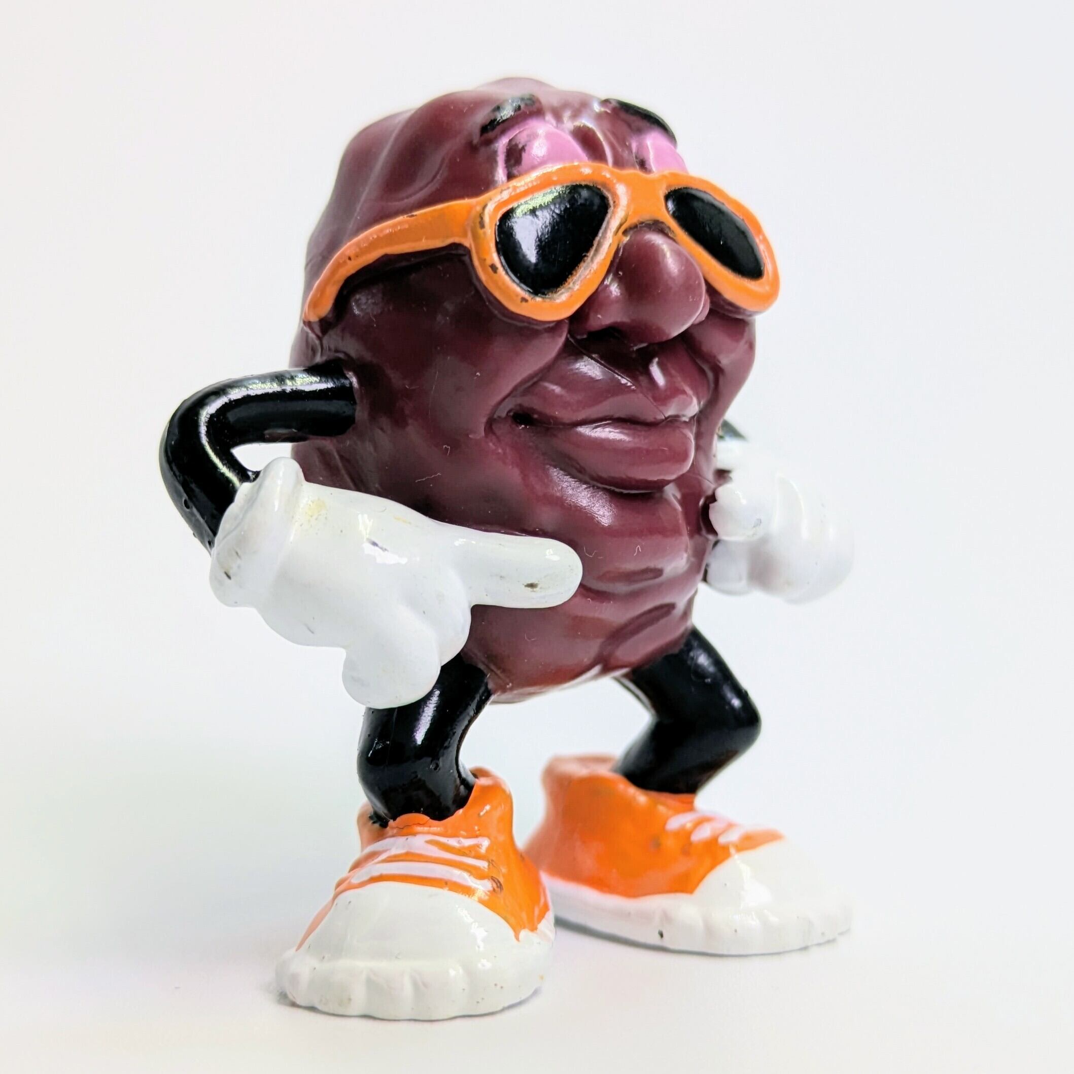☆VINTAGE☆【California Raisins(カリフォルニアレーズン)】1987 Hardee's ミールトイ PVC2体SET 〚アメリカン雑貨 アメトイ〛