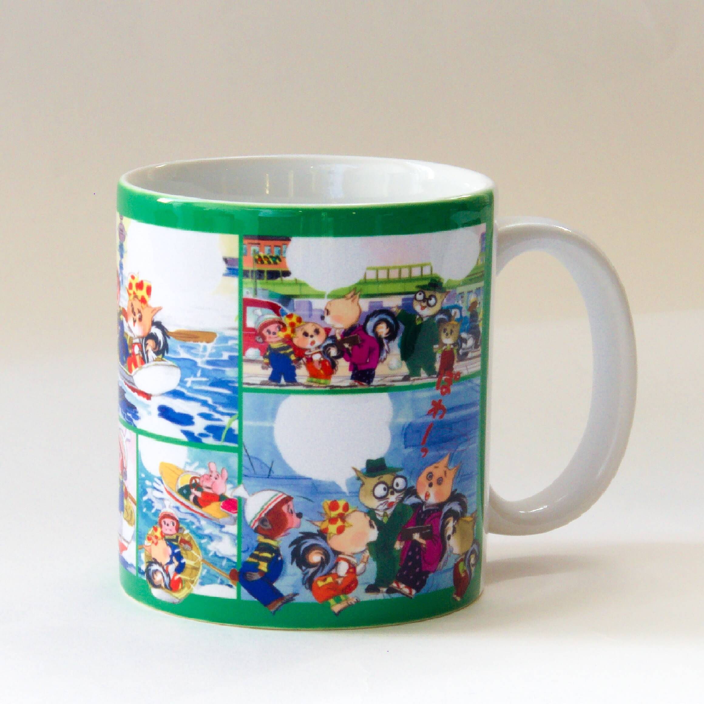 コレサワ　飛び出すれ子ちゃんマグカップ こりすのぽっこちゃん マグカップ【コミックぽっこちゃん】 | ぽっこ