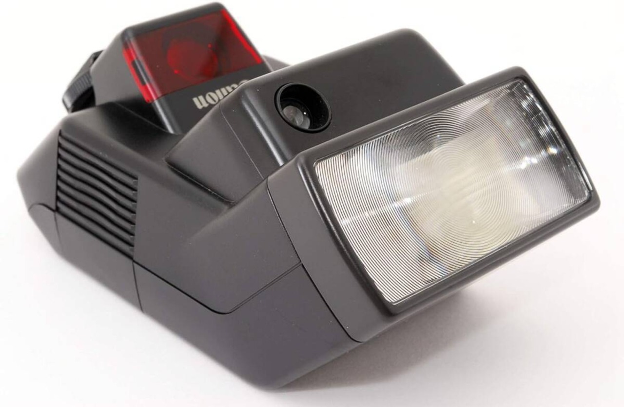 Canon キャノン スピードライト 300EZ 純正 ストロボ ライト A-TTL自動調光 AF補助光 投射 28~70mmズーム連動