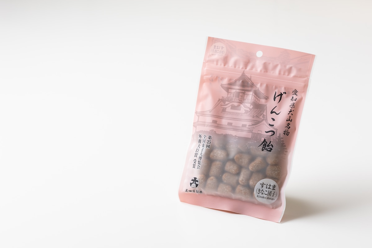 愛知県犬山名物げんこつ飴 すはま(きなこ団子) | 高田屋製菓