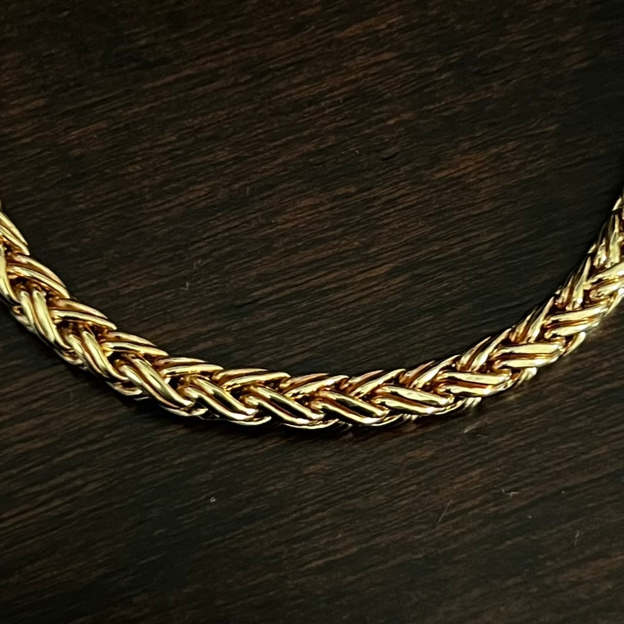 ヴィンテージ ティファニー 18K ゴールド スモール ブレイド ブレスレット VINTAGE TIFFANY & CO. 18K Gold Braid Bracelet | ヴィンテージ