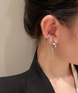 翌日発送◆ピアス＆カフス◆3個セット【e-70623】