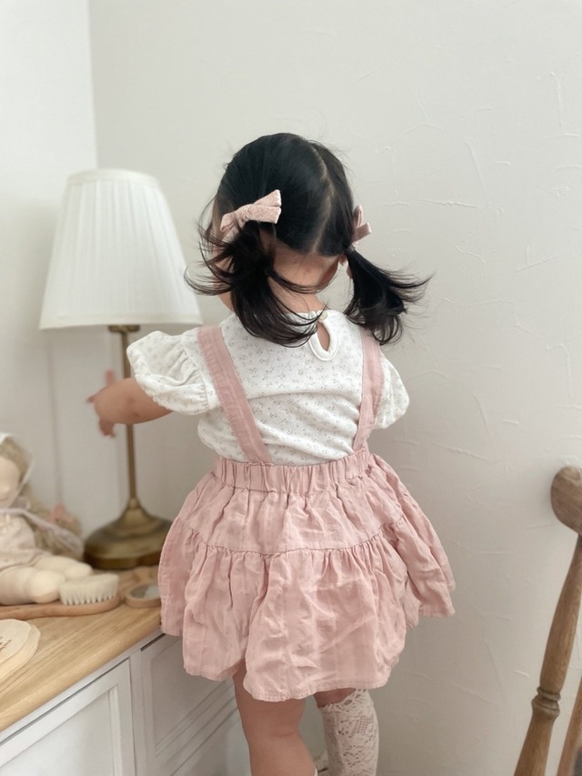 [mimimarket] flower puff tee