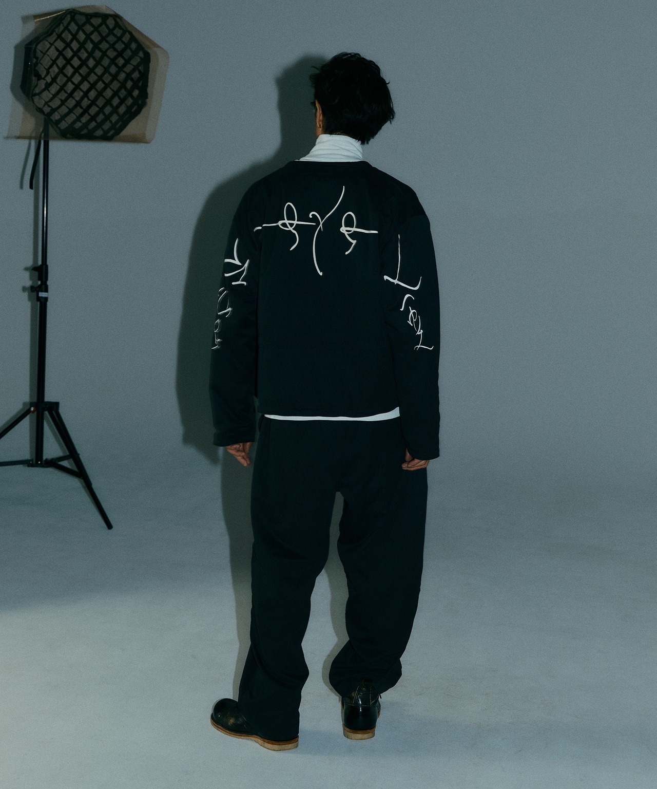 NYLON WIDE PANTS［HSP002］