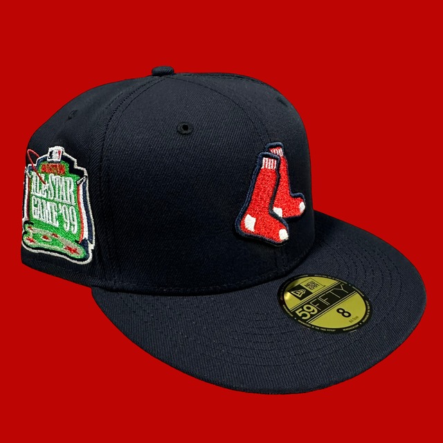Boston Red Sox 1999 All Star Game New Era 59Fifty Fitted / Navy (Red Brim)