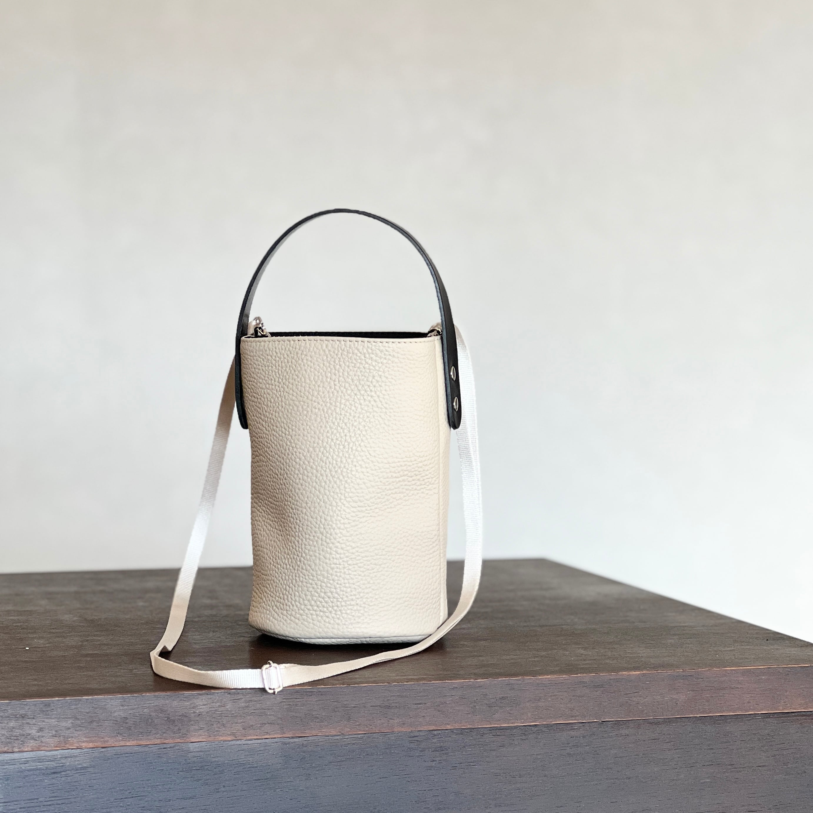 オールレザー バケツバッグミニサイズ 本体 | CUSTOM BAG Milih