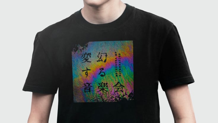 2024】［変幻する音楽会］Tシャツ | 落合陽一×日本フィルハーモニー