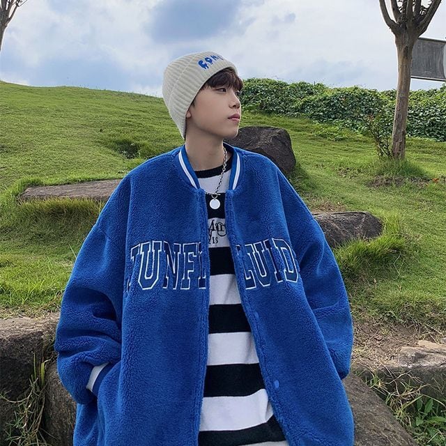 予約販売】スタジャン ボア ブルゾン 防寒 メンズ アウター ジャケット