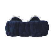 【近沢レース】ふわもこ　リボンヘアバンド