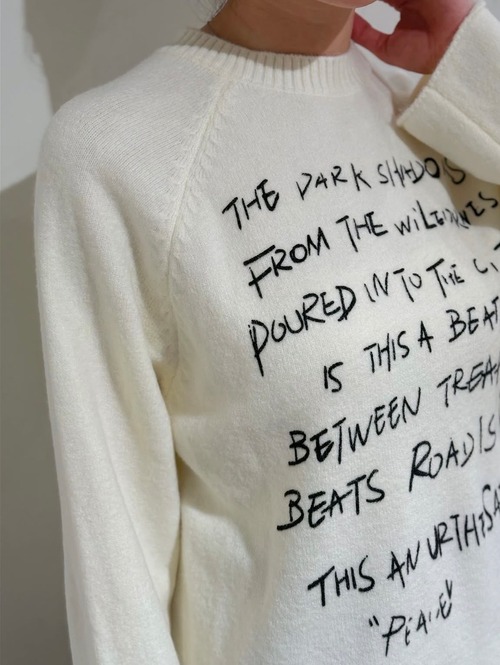 感謝祭アイテム！30%OFF！テキストロゴニット