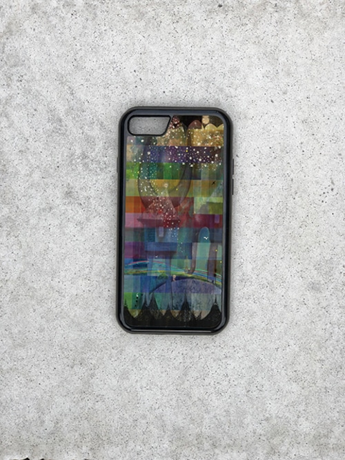 『over the rainbow』 ハイブリットiPhoneケース 　「完全オーダー商品」