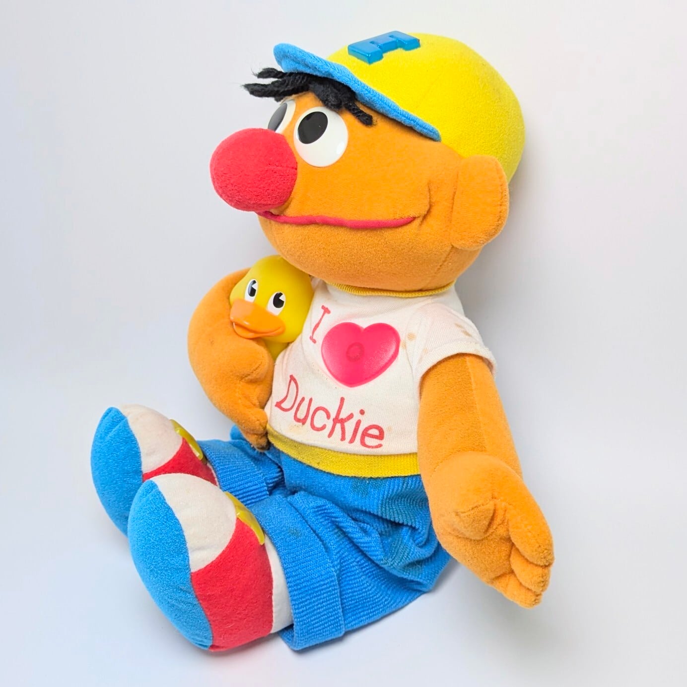 ☆ VINTAGE1997 ☆【 Sesame Street （セサミストリート）】Magic Lights Ernie  マジック ライト アーニー ぬいぐるみ / サウンドプラッシュ 〚アメリカン雑貨 アメトイ〛