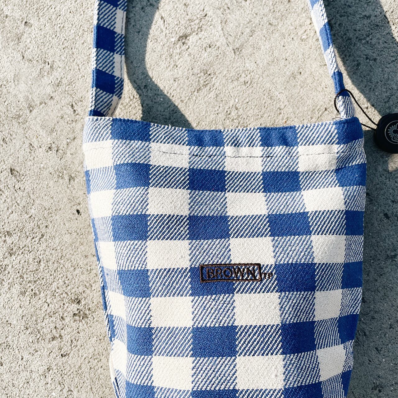 【THEATRE PRODUCTS】Gingham check mini tote