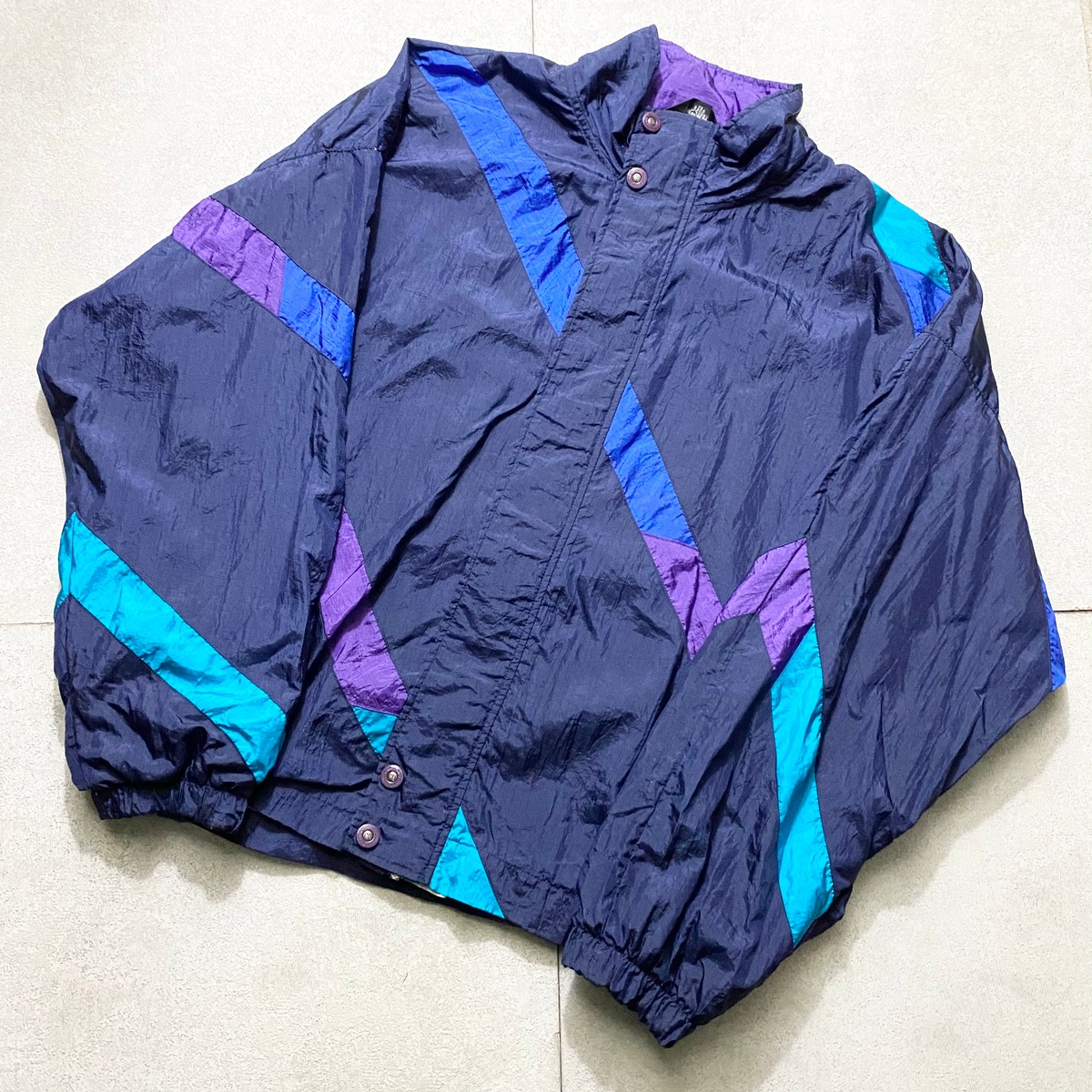 old CHRISTIAN DIOR bias line oversized wind-breaker | NOIR ONLINE
