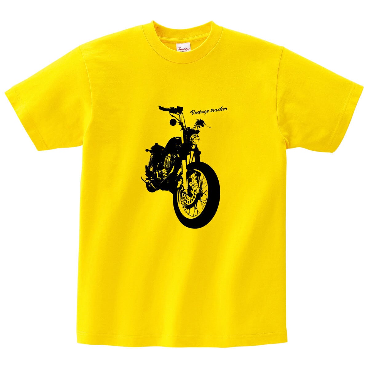 Vintage tracker ビンテージトラッカー Tシャツ bk02 おもしろtシャツ バイク乗り ツーリング トラッカー スタイル ライダー