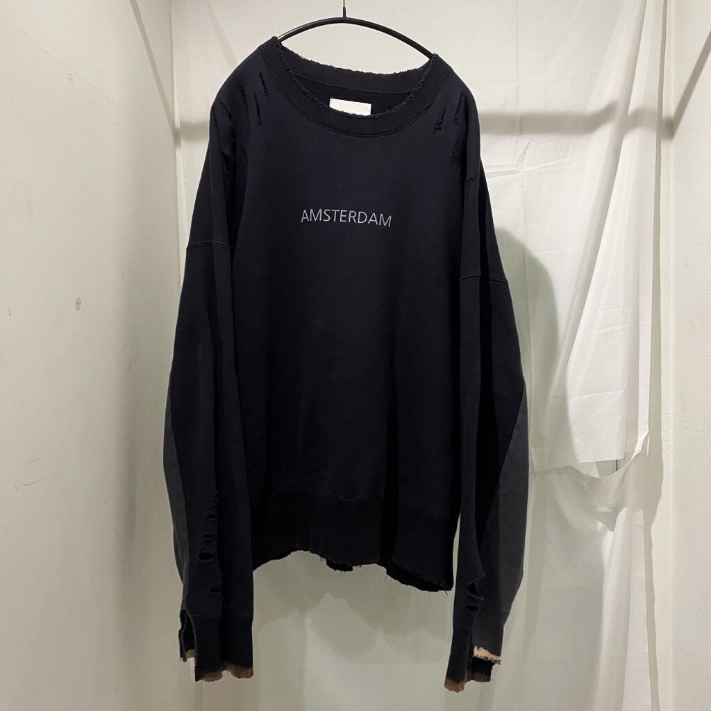 stein シュタイン 22AW OVERSIZED REBUILD SWEAT LS スウェット