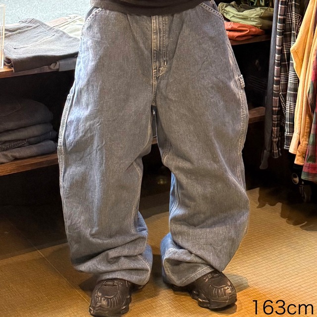 【W40×L32#裾上げ済み】GAP   デニムペインターパンツ　